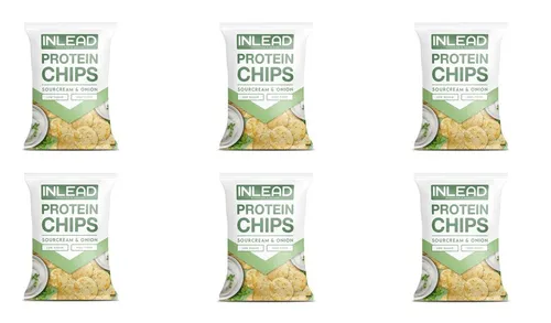 Inlead Nutrition GmbH & Co. KG Inlead Protein Chips- 6x50 g Chips
