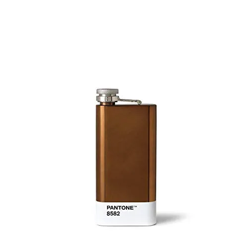 Pantone 18009 Bronze 8582 Flachmann von Pantone