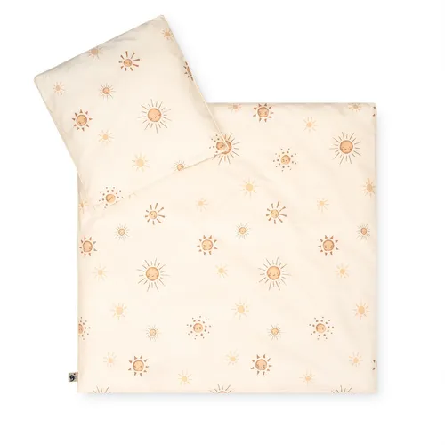 Julius Zöllner Bettwäsche Organic Sunshine 80/80+35/40 TOP - Bettwäsche aus 100% Bio-Baumwolle, nachhaltig produziert in Deutschland für ein gesundes Schlafklima.