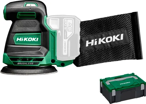 HiKOKI SV1813DA Akku Exzenterschleifer – Leistungsstark und kabellos - Schleifmaschinen, 18 V Akku Exzenterschleifer für maximale Flexibilität und kabelloses Arbeiten ohne Einschränkungen.