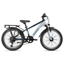 Axess Adventure 6 Kinderfahrrad 20 Zoll Silber