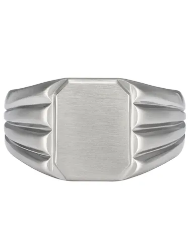 Fossil JF04467040508 Herren Ring Edelstahl 56 (17.8) in silber von Fossil