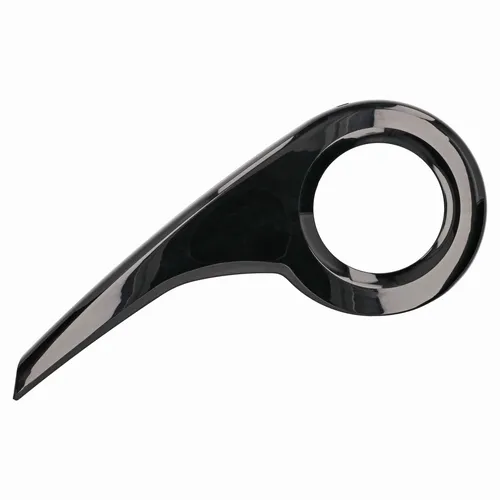 Fahrrad Kettenschutz 38 Zähne HESLING prisma Schwarz Kunststoff einflügel