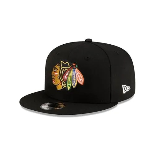 New Era Chicago Blackhawks NHL Injection Cap - Verstellbare 9Fifty Snapback - Hüte, Kappen & Mützen für Baseball-Fans: Stylische Cap mit gesticktem Chicago Blackhawks Logo, verstellbarem Snapback-Verschluss und optimaler Passform für jeden NHL-Fan.