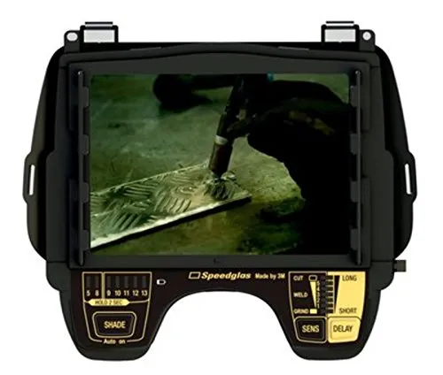 Speedglas 9100 Automatikschweißfilter ADF Schweißfilter für Speedglas 9100-Schweißmasken, Größe: 9100XXi, Ultraviolett-Filter, Kunststoff, 45 x 107 mm
