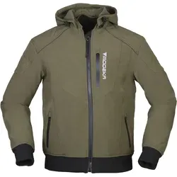 Modeka Clarke wasserdichte Motorrad Textiljacke 8XL in grün von Modeka