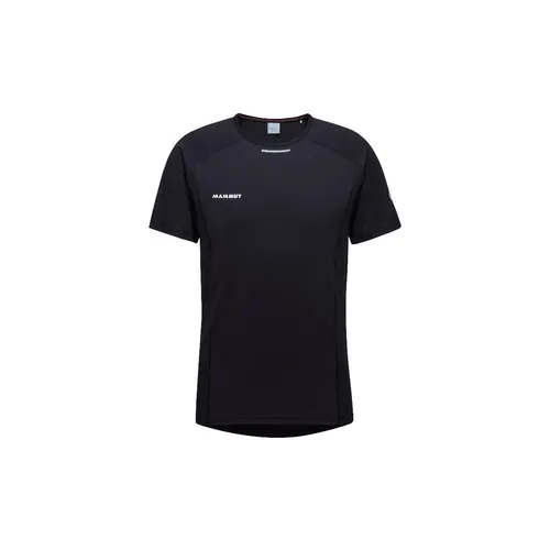 Mammut Aenergy FL T-Shirt Men Black (XXL) - T-Shirt & Longsleeves: Ultraleichtes, atmungsaktives Shirt mit aktivem Feuchtigkeitstransport und geruchshemmender Technologie, ideal für Trailrunning und Bergsteigen.