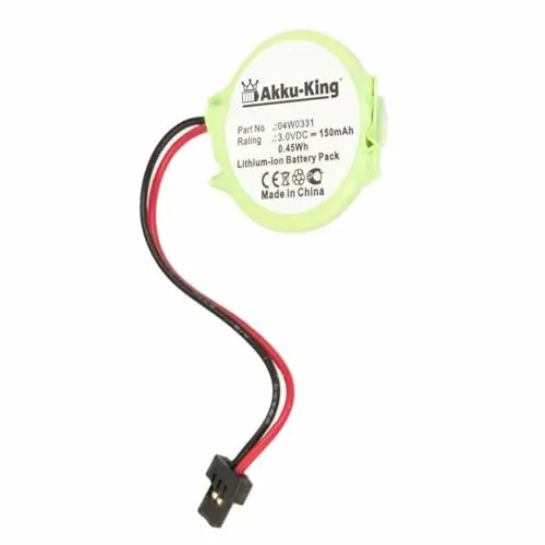 Backup, CMOS Batterie kompatibel mit Lenovo 04W0331 - Li-Ion 150mAh - ThinkPad 13, Edge E130, Edge 11