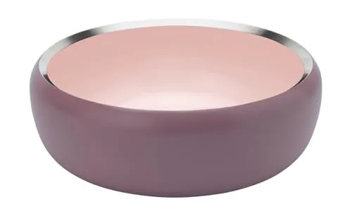 Stelton Ora Schale Ø22cm, staubrosa - Dekoschalen, elegantes Design von Daniel Debiasi & Federico Sandri, ideal als Obstschale oder dekorativer Blickfang in jedem Raum.