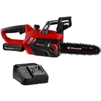 Einhell Akku-Kettensäge GE-LC 18/25-1 Li Kit - Die Einhell Akku-Kettensäge GE-LC 18/25-1 Li Kit bietet eine Schnittlänge von 23 cm und ist Teil der Power X-Change Plattform. Inklusive Akku und Ladegerät für flexibles Arbeiten ohne Kabel.
