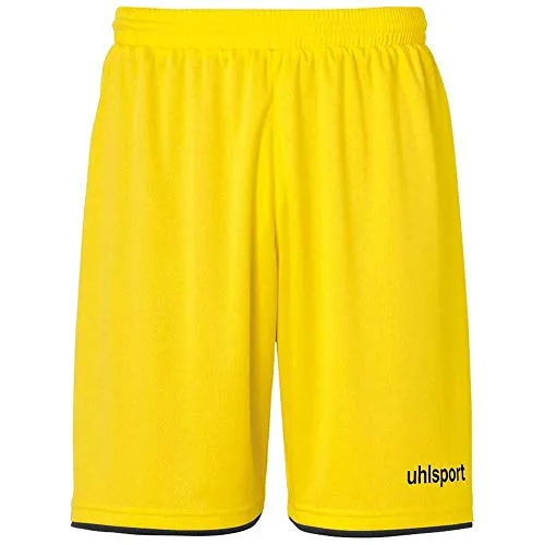 uhlsport Kinder Shorts Club Shorts, limonengelb/Schwarz, 152, 100380607
