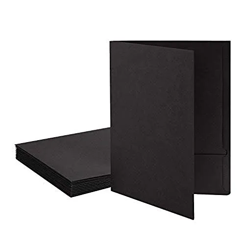 10pcs Kraftpapier Mappe Ordner Set A4 Aktenordner Aktenmappe Ringordner Ordnungsmappe Dokumentenmappe Set Dateiordner Papier Sammler für Büro Konferenz Business