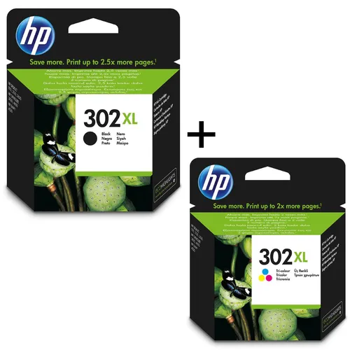 Produktbild HP 302XL Druckerpatronen 2er-Set, schwarz & color