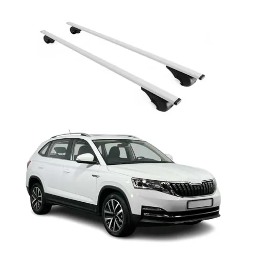OMAC Dachträger Gepäckträger für Skoda Kamiq 2020-2025 in silber von OMAC