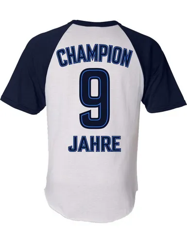 Baddery Print-Shirt Jungen Fussball Trikot zum 9. Geburtstag: 