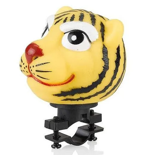 Fahrradhupe DD-H03 XLC Kinderhupe, Tiger Für Lenkerbefestigung Ø 22,2 bis 25,4mm