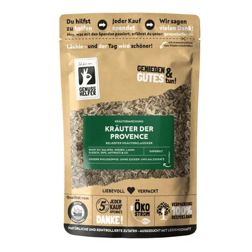 Kräuter der Provence, gerebelt Bremer Gewürzhandel, 50g