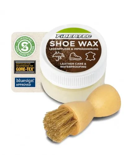 FIBERTEC Shoe Wax Schuhwachs für Leder, farblos von FIBERTEC