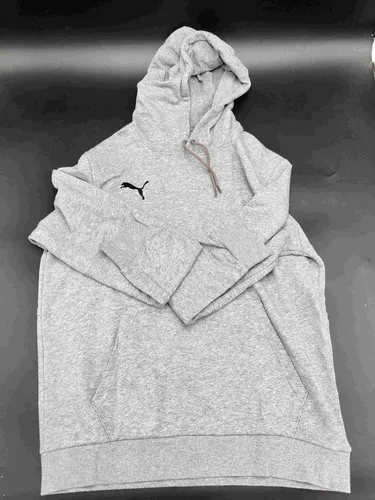 Puma Hoodie Kapuzenpullover grau M - Hochwertiger Kapuzenpullover für sportliche Freizeitlooks, aus weichem Material für optimalen Komfort und Wärme. Perfekt für aktive Tage oder entspannte Abende.
