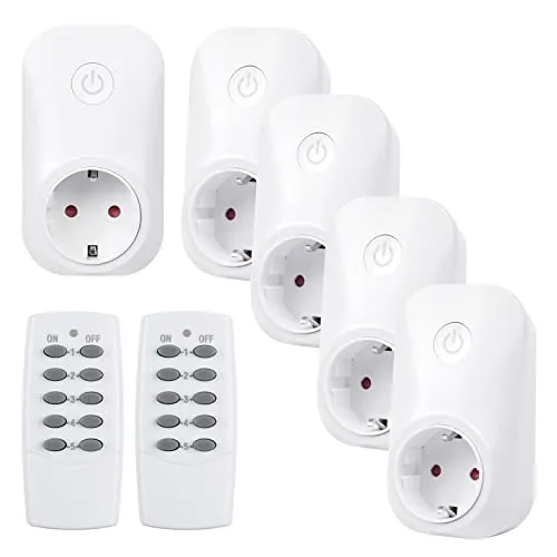 Steckdosen-Zeitschaltuhren & -Sensoren von HBN