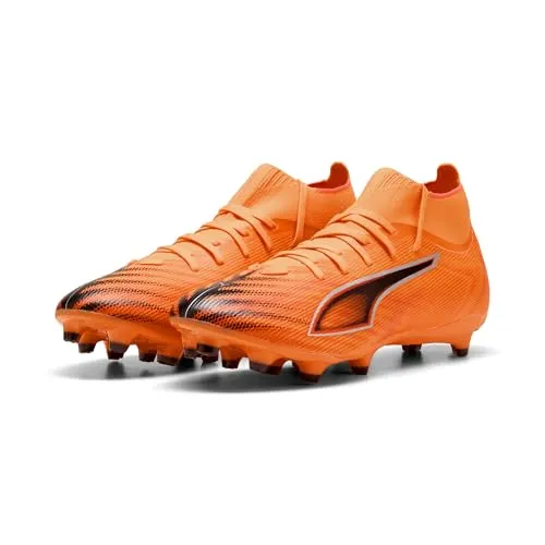 Puma Ultra 6 Match+ Fg/Ag Fußballschuhe - Leistungsstarke Fußballschuhe für festen Boden und Kunstrasen mit innovativem SPEEDSYSTEM für maximale Beschleunigung und optimaler Traktion, aus mindestens 30% recycelten Materialien.