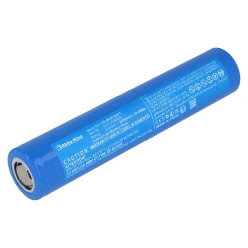 Akku für Maglite ML125 ML150LR ML150LRX - ILIF-3006526 - 3200mAh Battery Accu