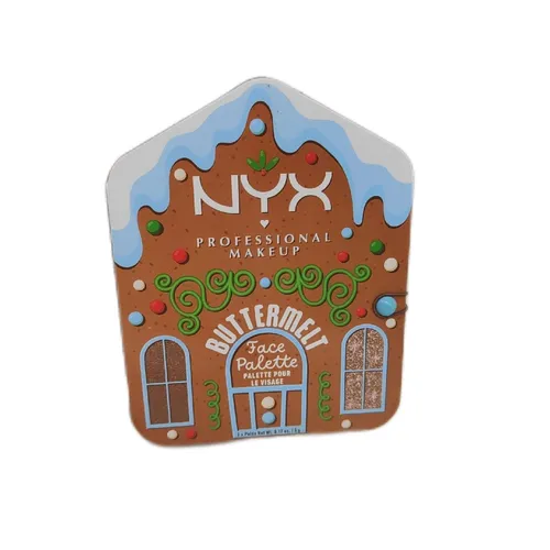 NYX Professional Makeup Gesichtspalette Make Up Holiday 25 Buttermelt Tief Natür