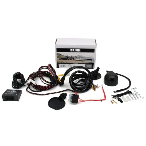 BRINK Elektrosatz 12V für OPEL 735944 - Zubehör für Anhängerkupplungen, ideal für Opel-Fahrzeuge mit CAN-Bus-System, ausgestattet mit Anhänger-Stabilitätsprogramm und Checkkontrollsystem für maximale Sicherheit.