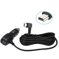 G66C USB-Adapterkabel USB-Buchse auf Mini-USB 5-Pin Stecker, 90° abgewinkelt – Lade- & Stromkabel