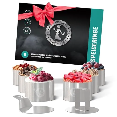 Ess-Nische® Dessertringe 8cm Burgerringe