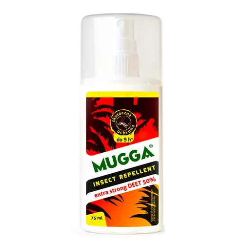 Mugga Spray 50% DEET, 75 ml