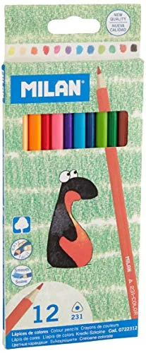 Caja 12 lápices de colores triangulares 231