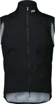 POC Enthral Gilet Herren - Stylische Bikeweste in Schwarz (S) - Fahrradbekleidung mit winddichtem Material für optimalen Schutz und Komfort während der Fahrt.