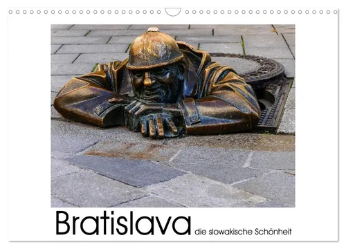 Bratislava – Die slowakische Schönheit | Wandkalender 2026 - Entdecken Sie die beeindruckende Architektur Bratislavas mit diesem Wandkalender. 14 Seiten voller Kunst und Kultur, ideal für Reisefans und Kunstliebhaber.