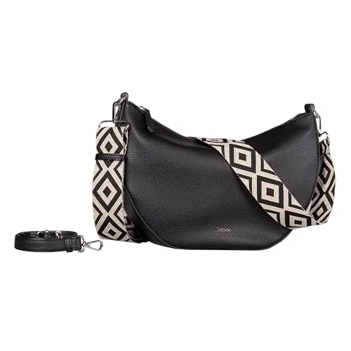 Gabor bags Damen Linda 004576 Umhängetasche, Schwarz von Gabor