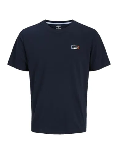 JJ rebel Herren Jrebdrummer Tee Ss Crew Neck, Sky Captain, M EU