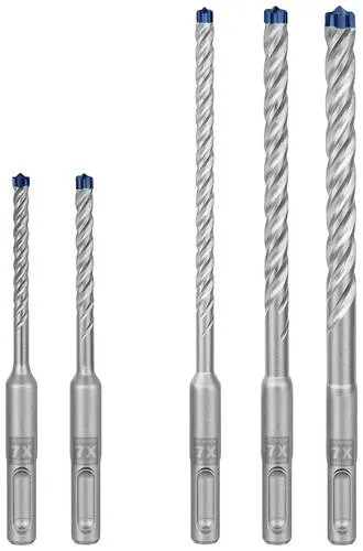 Bosch Accessories EXPERT SDS plus-7X Hammerbohrer 5-teilig