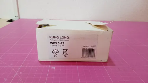 Long WP3.3-12 WP3.3-12 Bleiakku 12V 3.3Ah Blei-Vlies (AGM) _1,3_5