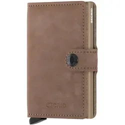 Secrid Miniwallet Geldbörse Kreditkartenetui vintage taupe in beige von Secrid
