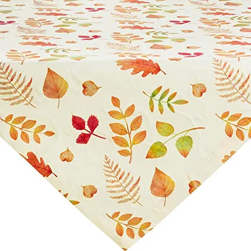 Erwin Müller Mitteldecke bügelfrei Blätter Größe 100x100 cm in gelb von Erwin Müller