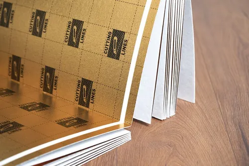 EGGER Trittschalldämmplatte EGGER Laminat Unterlagsmatte Silenzio Duo, 10 m², Trittschalldämmung für Designboden