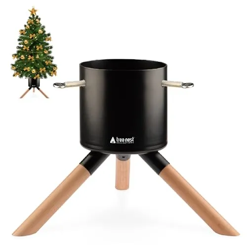 Tree Nest Christbaumständer Weihnachtsbaumständer Baumständer Tannenbaumständer Weihnachtsbaum Standfuß Ständer mit Wasserbehälter