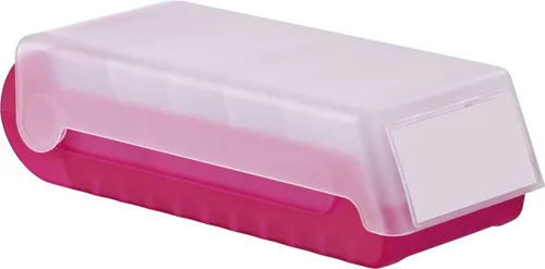 helit Lernkartei BeeBox A7 Unterteil: himbeer transluzent