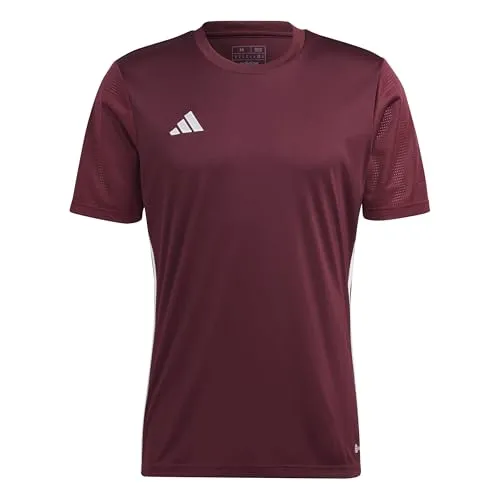 Adidas Men's TABELA 23 Jersey, Team Maroon 2/White, M in lila von adidas
