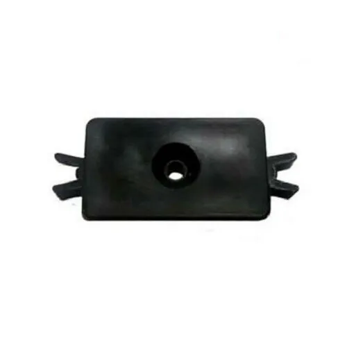 Terrassen Montage Clips Universal  100 Clips inkl. Edelstahl Schrauben Schwarz