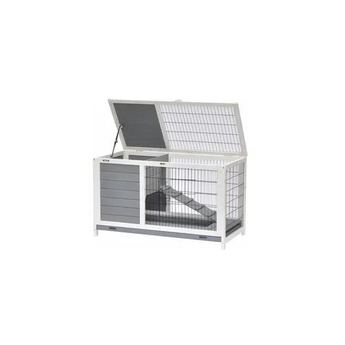 Nanook Meerschweinchenstall Easy grau weiß von nanook