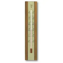 Innen-Thermometer, Eiche/Alu