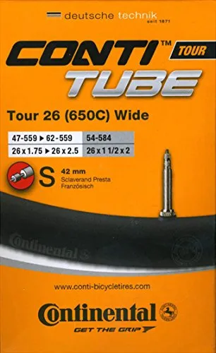 Continental Schlauch Tour Wide, One Size, 0181591