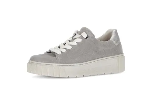Gabor Damen Low-Top Sneaker mit Glitzer in beige von Gabor