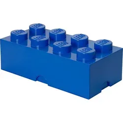 LEGO Aufbewahrungsstein mit 8 Noppen, blau